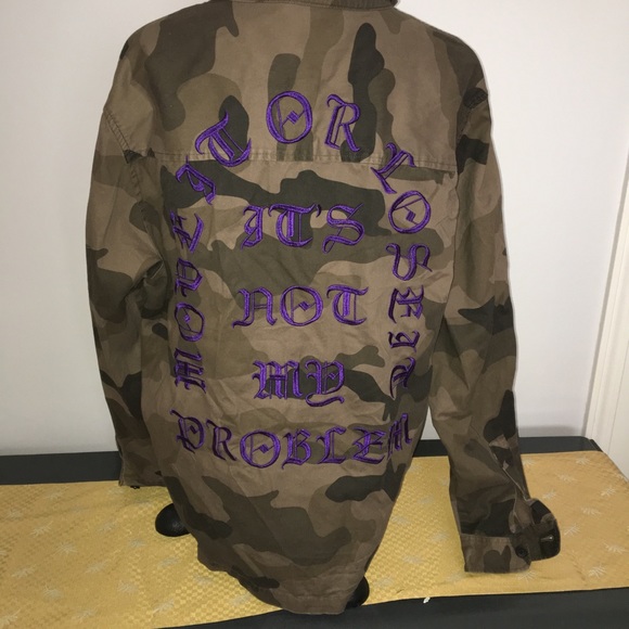 Camouflage Light Weight Jean Jacket/Shirt - Picture 4 of 4